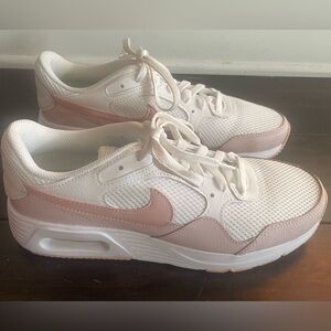 Nike Air Max Excee White Pink Sneakers | Women’s Size 9.5 | Excellent Condition